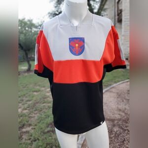 Level Up Wear Destiny Colorblock Crucible Red Crest Short Sleeve Gamer  Jersey M